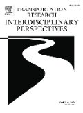 Transportation Research Interdisciplinary Perspectives cover