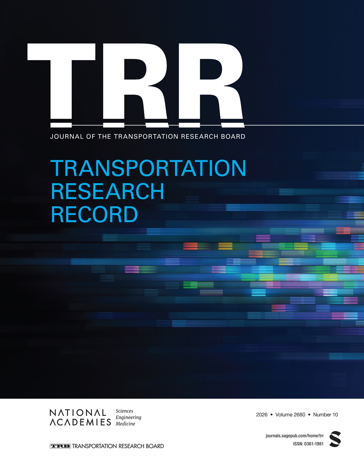 Transportation Research Record cover